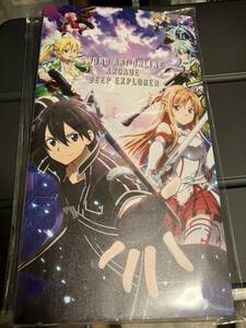 【新品未使用】希少 SAO SAOAC 限定 カードフォルダ ファイル ソードアート・オンライン アーケード ディープ・エクスプローラー バンダイ2