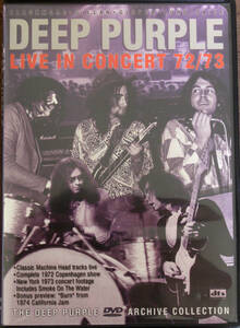 美品　★　DEEP PURPLE ~ LIVE IN CONCERT 1972/1973 ★ 　