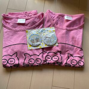 テゴマスのうた Tシャツ2枚セット、まほう缶バッジ