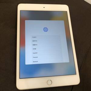 ●【MH-6147】中古品 iPad mini 4 64GB MK752J/A WiFi＋Cellular docomo 判定〇 ゴールド【レターパックプラス可】