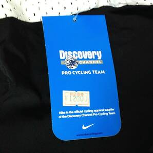 ●【MH-6081】未使用保管品 NIKE DISCOVERY CHANNEL ナイキ ディスカバリーチャンネル サイクリングウェア ビブショーツ 2005 Lサイズ の画像5