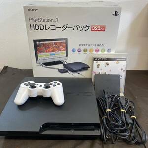 【MH-4993】中古品 SCE ソニー PS3 HDDレコーダーパック 320GB 中期型本体 torne トルネ CEJH-10017