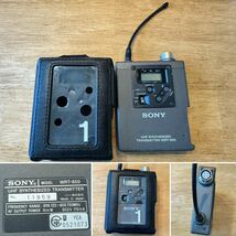 ☆ SONY ソニー☆ワイヤレスマイク☆送信機 WRT-850☆UHF SYNTHESIZED TRANSMITTER ワイヤレストランスミッター ☆①_画像1