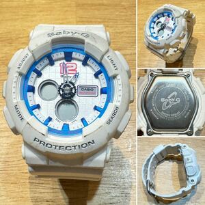 ☆CASIO カシオ☆BABY-G BA-120☆ホワイト☆アナログ・デジタル 腕時計 G-SHOCK ベイビーG☆