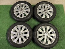 良品 ガリ無し スズキ 純正 14×4.5J ET＋45 PCD100 4穴 BS GZ 155/65R14 スペーシア ワゴンR スティングレー アルト ラパン パレット _画像1