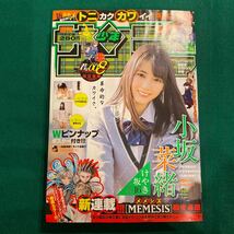 週刊少年サンデー■2018年No.14■小坂奈緒■けやき坂46■新連載■MEMESIS■トニカクカワイイ■君は008_画像1