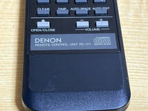 送料無料　保証付 DENON デノン オーディオ リモコン RC-211_画像5
