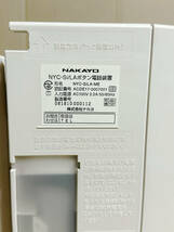 【現状 掃除済】NAKAYO/ナカヨ ビジネスフォン 主装置NYC-SiLA-ME(ユニット基板 5枚ET-4DSUIS-SiL等)/電話機NYC-36Si-SDW 9台/ケーブル10本_画像9