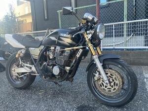  YAMAHA XJR400 ４HM レストア カスタム ベース 部品取 書類付 書付