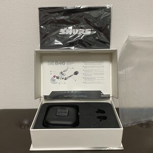 未使用 SHURE SE846 イヤホン以外の箱その他付属品 