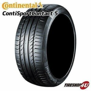 2022年製 Continental Conti Sport Contact 5 245/40R18 245/40-18 97Y XL SSR MOE コンチ スポーツコンタクト CSC5 ランフラット