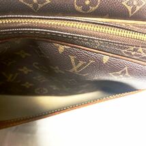 【美品】LOUISVUITTON ルイヴィトン モノグラム リポーター PM ショルダーバッグ ブラウン _画像6