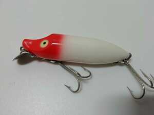 激レア オールド へドン リバーラントスプーク フローティング レッドヘッド ネーム刻印無し エラー品？ OLD HEDDON 検 バグリー ABU