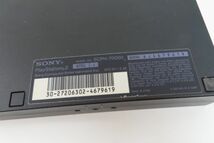 1056/dt/11.15 同梱不可 SONY ソニー プレイステーション2 SCPH-70000 黒 ブラック プレステ PS 薄型 コントローラー付き（87150）_画像10