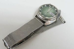 1027/ss/11.17 【SEIKO】 セイコー LORD MATIC ロードマチック 5606-7231 25石 カットガラス 自動巻き デイデイト（87242）