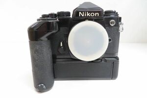 3008/mk/12.02 ◆ニコン NIKON FE ブラック　 フィルムカメラMD-12モータードライブ（87885）