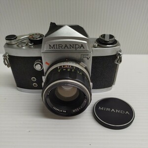 NA★1円〜保管品 ミランダ MIRANDA Fv AUTO MIRANDA 50mm F1.9 ボディレンズセット 動作未確認