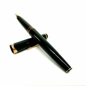 仙52 MONTBLANC MEISTER STOCK No.14 万年筆 グリーン モンブラン 文具 筆記用具