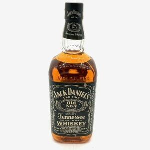 仙55【未開栓】JACK DANIEL’S Old No.7 ブラックラベル 1000ml43% ジャックダニエル オールド テネシー ウイスキー 黒ラベル アルコール