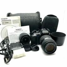 仙11 OLYMPUS E-500 デジカメ デジタル一眼レフカメラ オリンパス / ZUINKO DIGTAL 40-150mm 1:3.5-4.5 レンズ 付属品あり_画像1