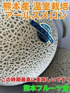 出来る限り早く発送！最高糖度17度！熊本産 最高級マスクメロン【○秀品2玉4L約4.4k箱込】熊本フルーツ堂6