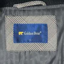 ☆1円スタート 売切り☆ TB954さ@ Golden Bear Aランク 美品 スウェード ジップアップ ブルゾン メンズ Lサイズ ブラック 黒_画像8