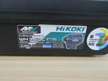 未使用 HiKOKI ハイコーキ コードレスインパクトドライバ WH 36DC 36V 2XPDSZ ディープオーシャンブルー 激安1円スタート_画像1