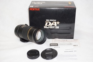 ★良品 ペンタックス SMC PENTAX-DA 300mm F4ED [IF] SDM 一眼レフ カメラレンズ