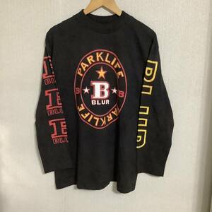 スペシャル 1994 Blur Park Life ヴィンテージ Tシャツ 長袖 サイズXL 80s 90s 英国 ロック ブラー ユーロ