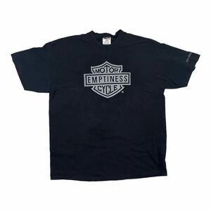 当時もの 1990s Manic Street Preachers ハーレーパロディ Motor Emptiness Cycle ヴィンテージ Tシャツ ONEITA製 80s 90s 英国 ロック 