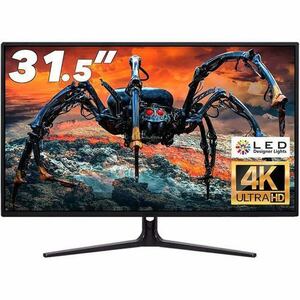 送料無料!新品■アグレクション 32M4K 4K ゲーミングモニター 31.5インチ UHD対応 ブルーライト軽減 リモコン付属 ステレオスピーカー搭載 