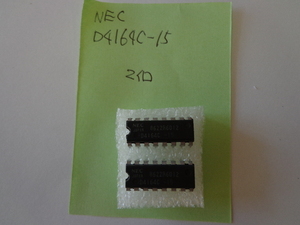 NEC　D4164C-15（2個で１セット）　集積回路　半導体