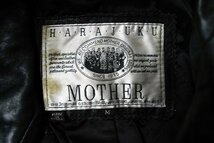 ◆HARAJUKU MOTHER◆ラムスキンレザーコート 黒◆_画像3