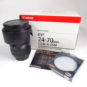 Canon キャノン ULTRA SONIC EF24-70mm f/2.8L カメラレンズ 動作未確認 80サイズ/同梱不可/大阪発送【2332866/191/mrrz】