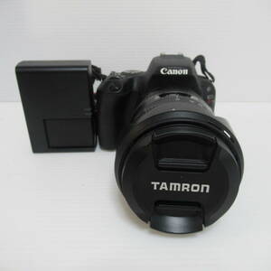 カメラ　Canon　EOS　KissX9　カメラレンズタムロン　バッテリー　動作未確認 80サイズ発送同梱不可 【2285793/191/mrrz】ｐ