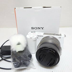 Sony ZV-E10 デジタルカメラ 通電確認済み 60サイズ/同梱不可/大阪発送【2289573/228/mrrz】