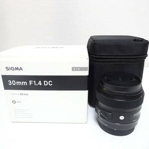 SIGMA 30mm F1.4 DC カメラレンズ 動作未確認 60サイズ/同梱不可/大阪発送【2332090/298/mrrz】