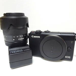 Canon EOS M100 デジタルカメラ 通電確認済み 【60サイズ/同梱不可/大阪発送】【2295501/216/mrrz】