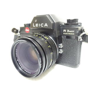 LEICA R 3 MOT ELECTRONIC ライカ フィルム一眼カメラ 動作未確認【60サイズ/同梱不可/大阪発送】【2356378/125/mrrz】