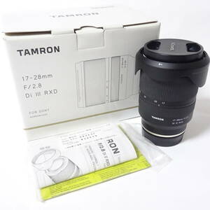 TAMRON タムロン 17-28mm f/2.8 カメラレンズ 動作未確認 箱付き【80サイズ/同梱不可/大阪発送】【2363711/164/mrrz】