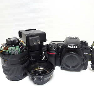 Nikon D7500 デジタル一眼カメラ レンズ破損あり 通電確認済み 【80サイズ/同梱不可/大阪発送】【2362284/308/mrrz】