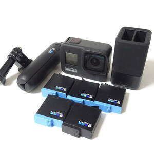 GoPro ゴープロ アクションカメラアクセサリーセット 動作未確認 【60サイズ/同梱不可/大阪発送】【2384055/191/mrrz】