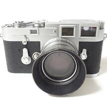 Leica ライカ M3 レンジファインダー フィルムカメラ/レンズセット 動作未確認【60サイズ/同梱不可/大阪発送】【2398756/217/mrrz】_画像2