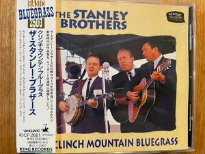 CD THE STANLEY BROTHERS / CLINCH MOUNTAIN BLUEGRASS