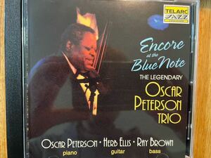 CD OSCAR PETERSON TRIO / ENCORE AT THE BLUE NOTE