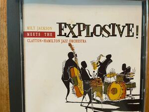 CD MILT JACKSON meets CLAYTON HAMILTON JAZZ ORCHESTRA / EXPLOSIVE