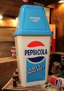 1円 新品 PEPSI COLA 20L ダストボックス ゴミ箱 ペプシ コーラ ごみ箱 アメリカンインテリア アメリカン雑貨 ガレージ