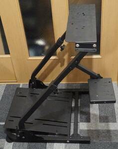 (中古) AP2 Racing Wheel Stand ハンコンスタンド 折畳式 G29/G27/G25/GT T500RS T-GT 利用可能 日本語取説付