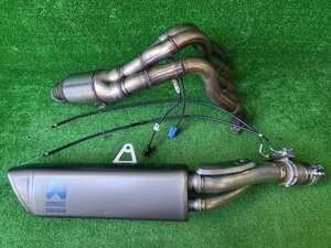 新車外し CBR1000RR‐R SP SC82 AKRAPOVIC (アクラポビッチ) チタン製 純正サイレンサー エキパイマフラー 一式 中古 千葉県発