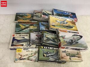 1円〜 同梱不可 ジャンク 1/72等 HENSCHEL H.S.129、N.A F-86F SABRE 他